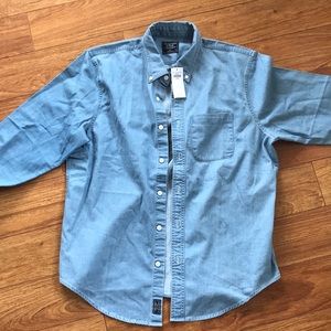 Abercrombie men’s  denim button down